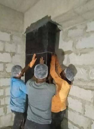 Structural retrofitting project by Rudram Enterprises - site photo 1