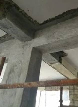 Beam and column repair using PMM technology by Rudram Enterprises