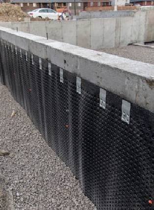 Waterproofing membrane application on terrace by Rudram Enterprises
